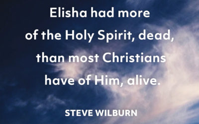 Elisha Dead … – Steve Wilburn