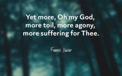 Suffering for Christ – Francis Xavier