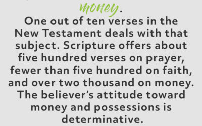 Jesus Deals with Money – John MacArthur