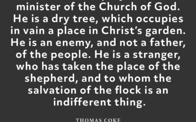 A Minister Who Does Not Pray – Thomas Coke