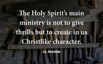 Ministry of the Holy Spirit – JI Packer