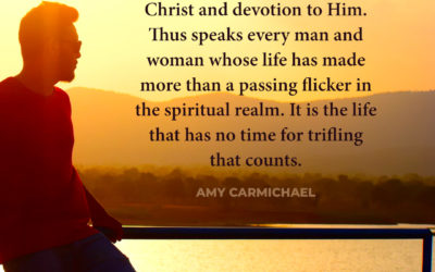 The secret to great living – Amy Carmichael