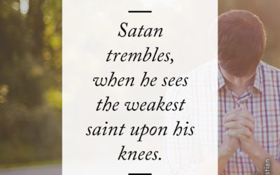 Saints Upon Their Knees – William Cowper
