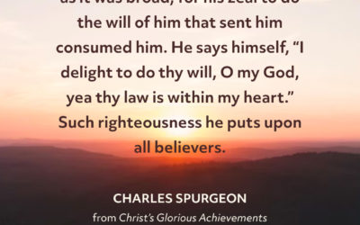 Our Lord’s Obedience – Charles Spurgeon