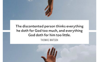The discontented person – Thomas Watson