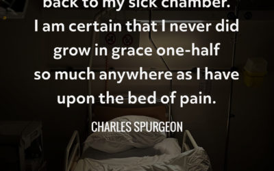 The Blessing of Pain and Difficulty – Charles Spurgeon