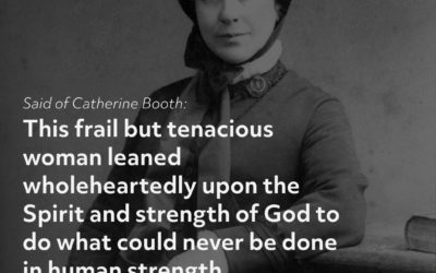 Said of Catherine Booth