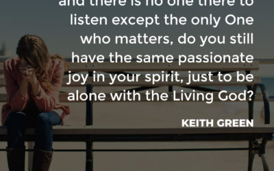 Alone with the Living God – Keith Green