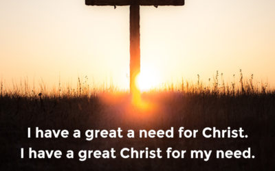 Need Christ for my Need – Charles Spurgeon