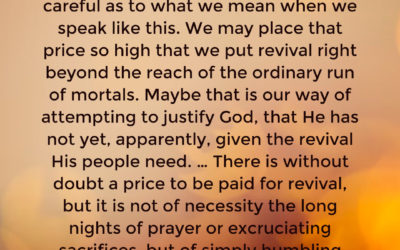 Price of Revival – Roy Hession