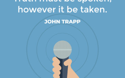 Truth must be spoken – John Trapp
