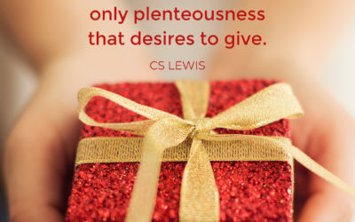 A Desire to Give – CS Lewis