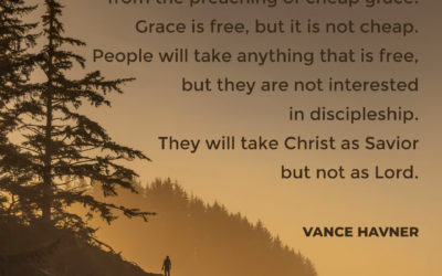 Preaching Cheap Grace – Vance Havner