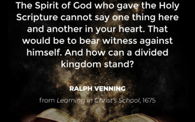 God’s Word and Spirit – Ralph Venning