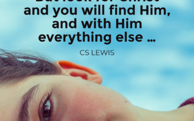 Look for Christ – CS Lewis