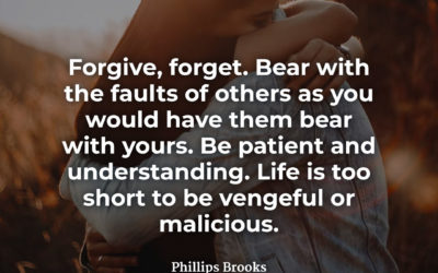 Forgiveness – Phillips Brooks