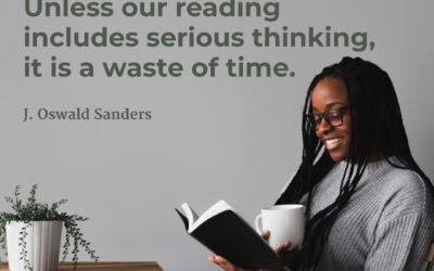 Reading and Thinking – J. Oswald Sanders