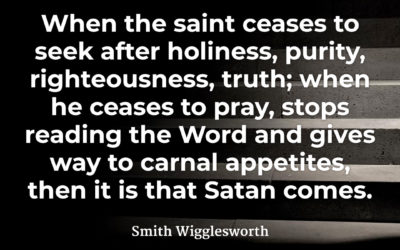 When Satan Comes – Smith Wigglesworth
