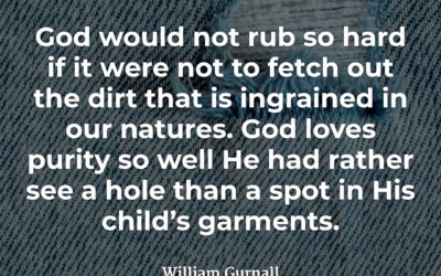 God Desires Purity – William Gurnall