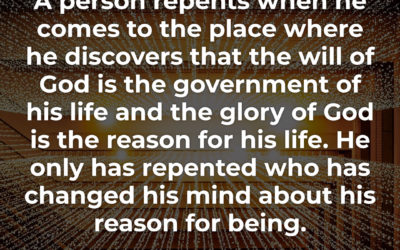 How you know someone has repented – Paris Reidhead
