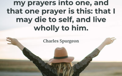 A Single Prayer – Charles H. Spurgeon