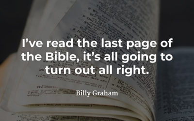 Last Page of the Bible – Billy Graham