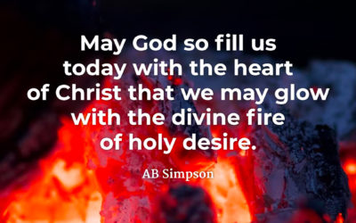 Glow with holy desire – AB Simpson