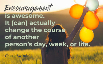 Encouragement – Chuck Swindoll