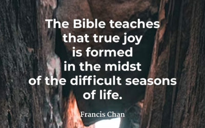 How true joy is formed – Francis Chan