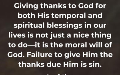 Giving thanks to God – Jerry Bridges
