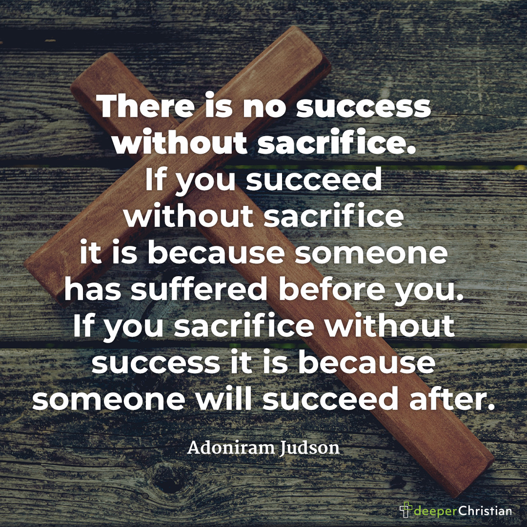 Sacrifice Success Quotes