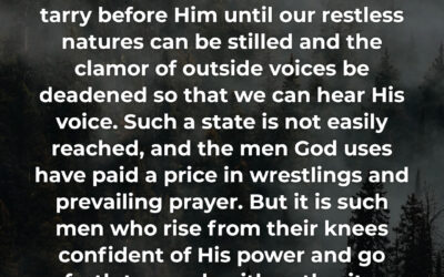 Wrestling in Prevailing Prayer – Vance Havner