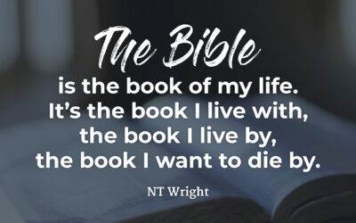 The book of my life – NT Wright