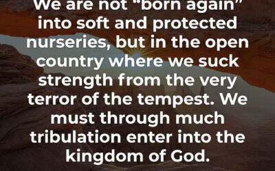 Entering the Kingdom through tribulation – Dr. JH Jewett