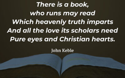 Heavenly Truth –  John Keble