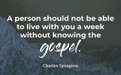 Declaring the Gospel – Charles Spurgeon