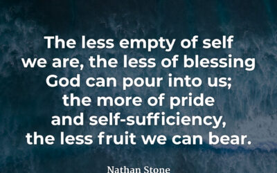 Embracing humility – Nathan Stone