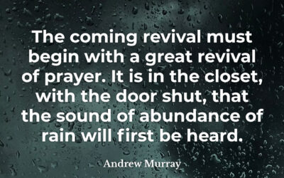 The coming revival – Andrew Murray
