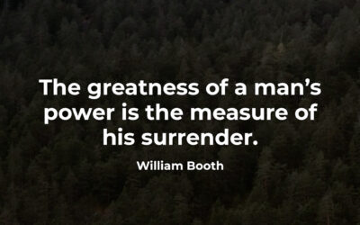 Powerful surrender – William Booth