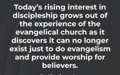 Interest in Discipleship – Allan Coppedge