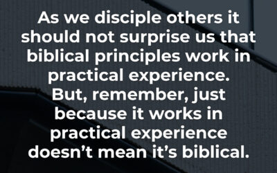 Biblical Principles – Anonymous