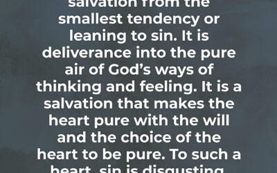 When sin becomes disgusting – George MacDonald