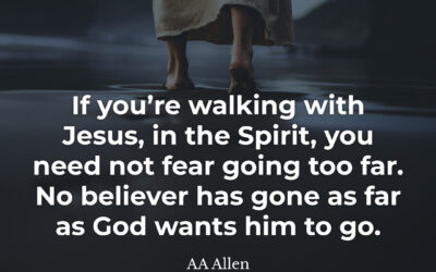 Walking with Jesus – AA Allen