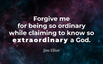 An extraordinary God – Jim Elliot