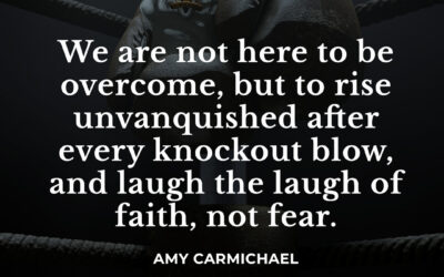 The laugh of faith – Amy Carmichael