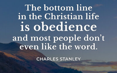 Obedience – Charles Stanley