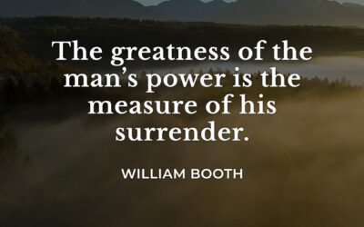 Power in Surrender – William Booth